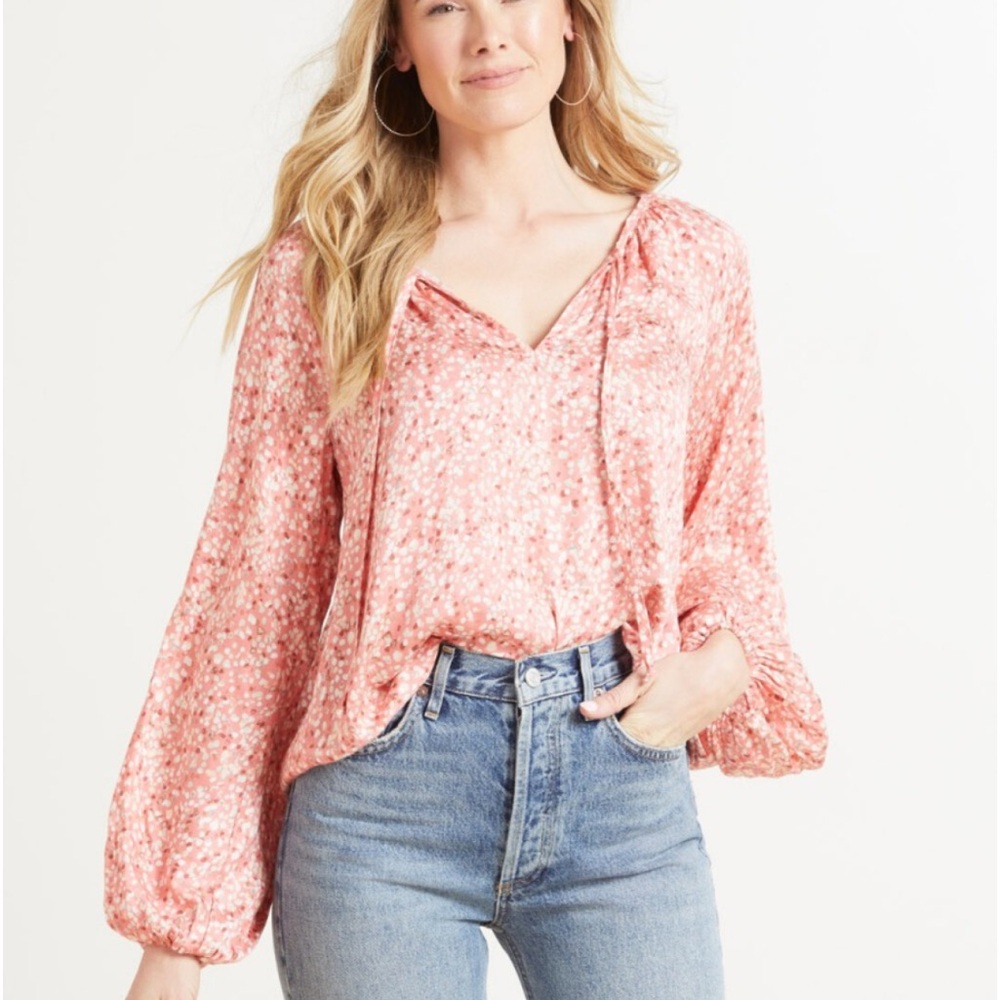 Roan + Ryan Asher Dot Blouse - size M